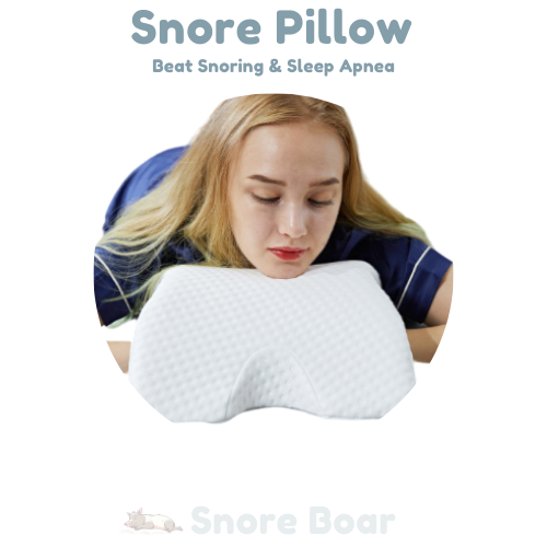 SnoreBoar Snore Pillow